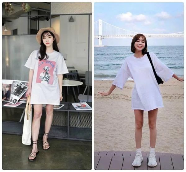 Người cao gầy nên phối áo oversize như thế nào