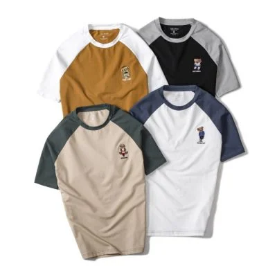 Áo thun nam cổ tròn nhiều màu.