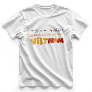 Áo Việt Nam In Họa Tiết TB-04